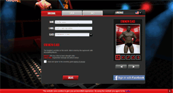 Desktop Screenshot of dk.thewrestlinggame.com