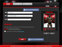 Tablet Screenshot of dk.thewrestlinggame.com